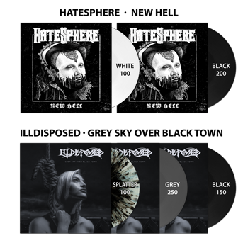 Hatesphere Illdisposed Vinyl Versionen