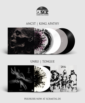 Ancst King Apathy Unru Tongue Split Releases
