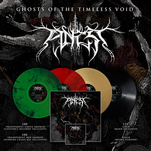 Ghosts Of The Timeless Void vinyl versions